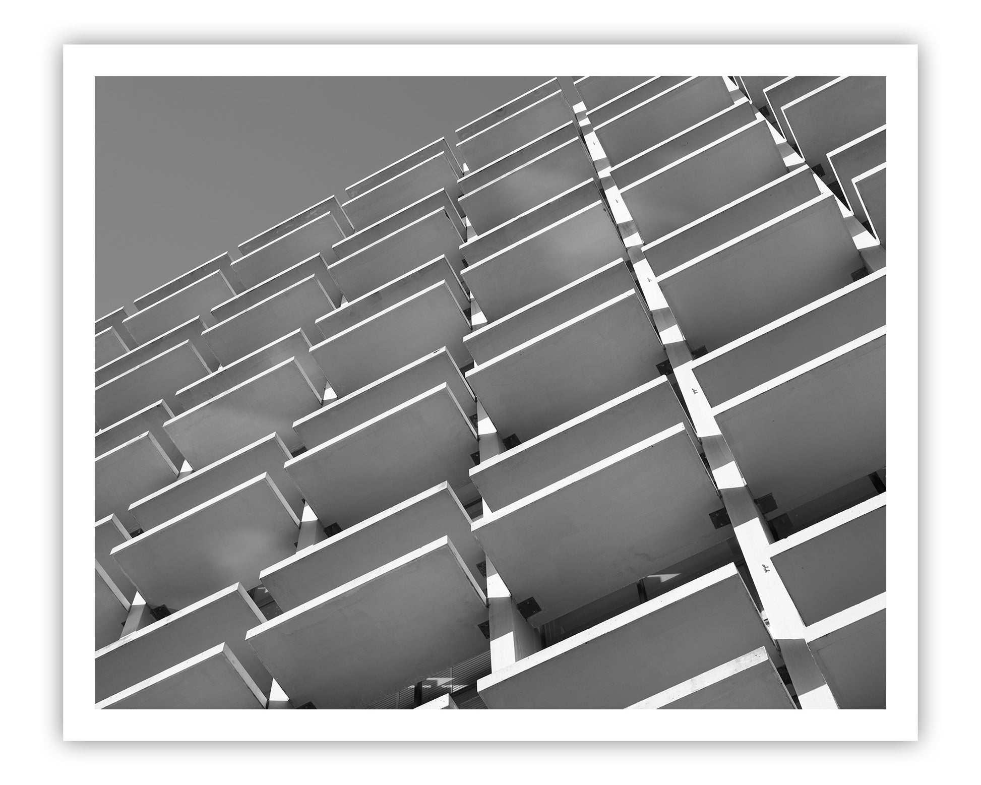 Print of Bauer Wurster Hall on a Sheet by Larry Halff