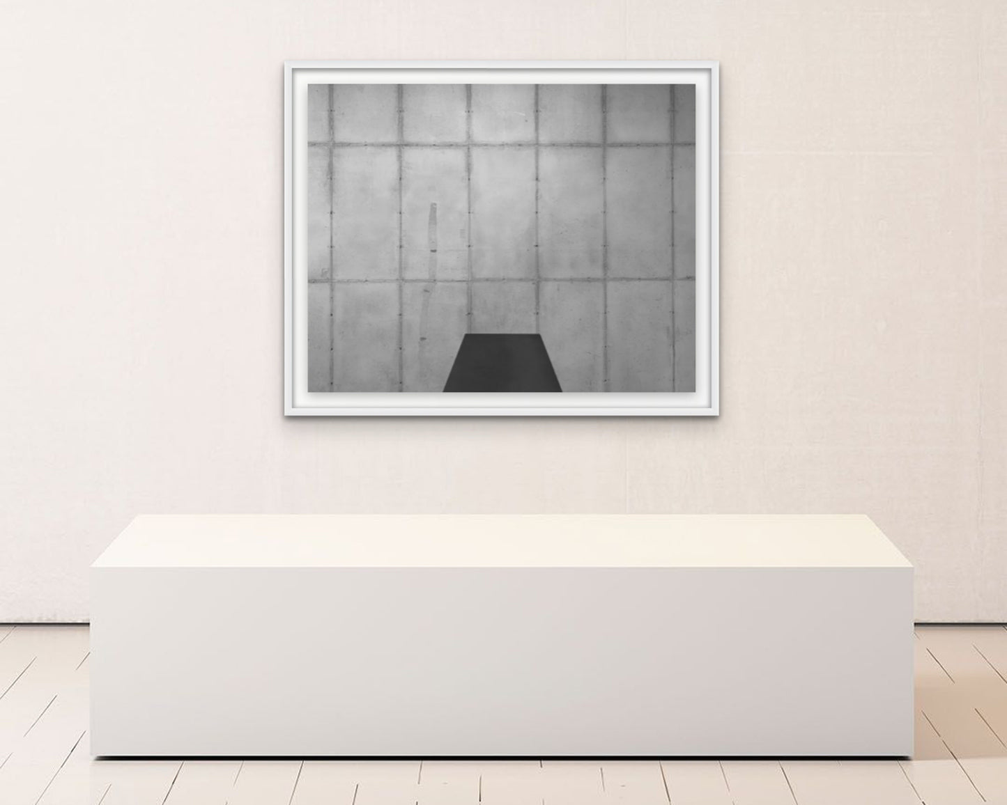 Installed print of National Museum of Modern and Contemporary Art No. 3 by Larry Halff