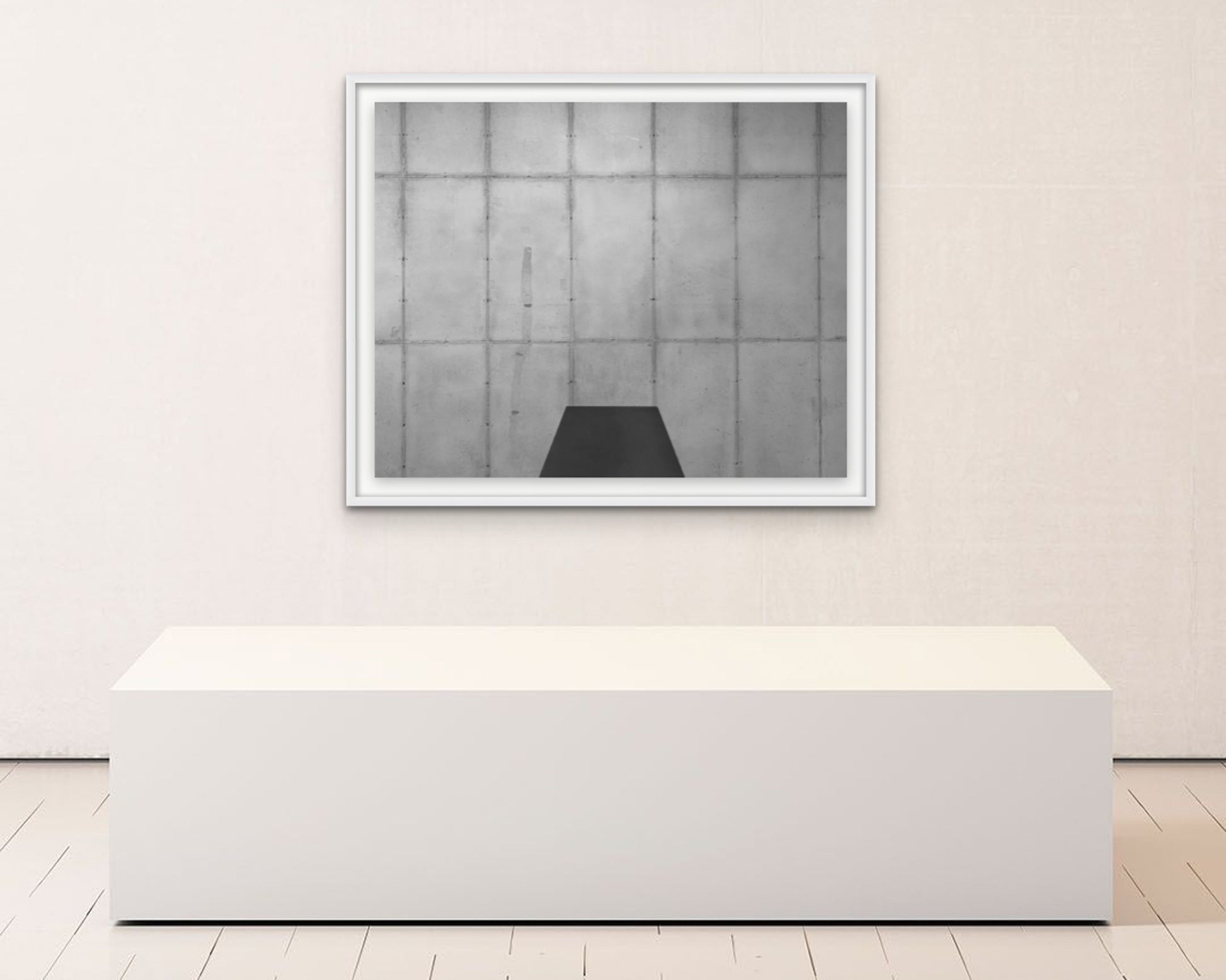 Installed print of National Museum of Modern and Contemporary Art No. 3 by Larry Halff