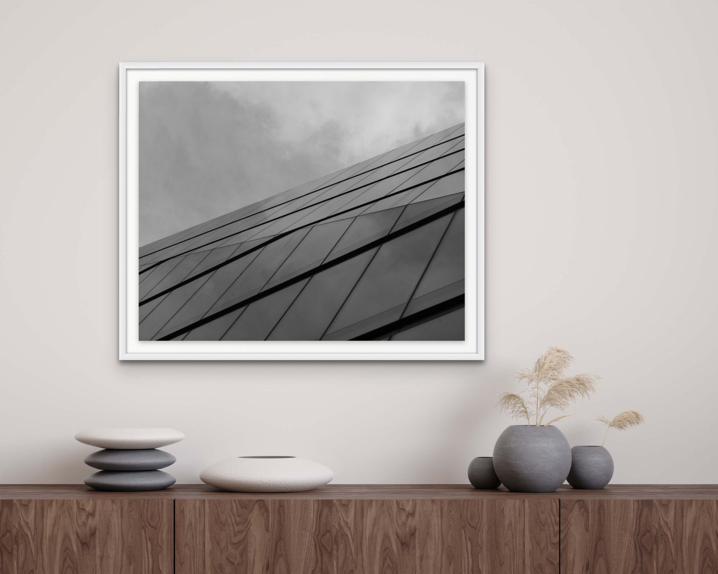 Installed print of The Scalpel by Larry Halff