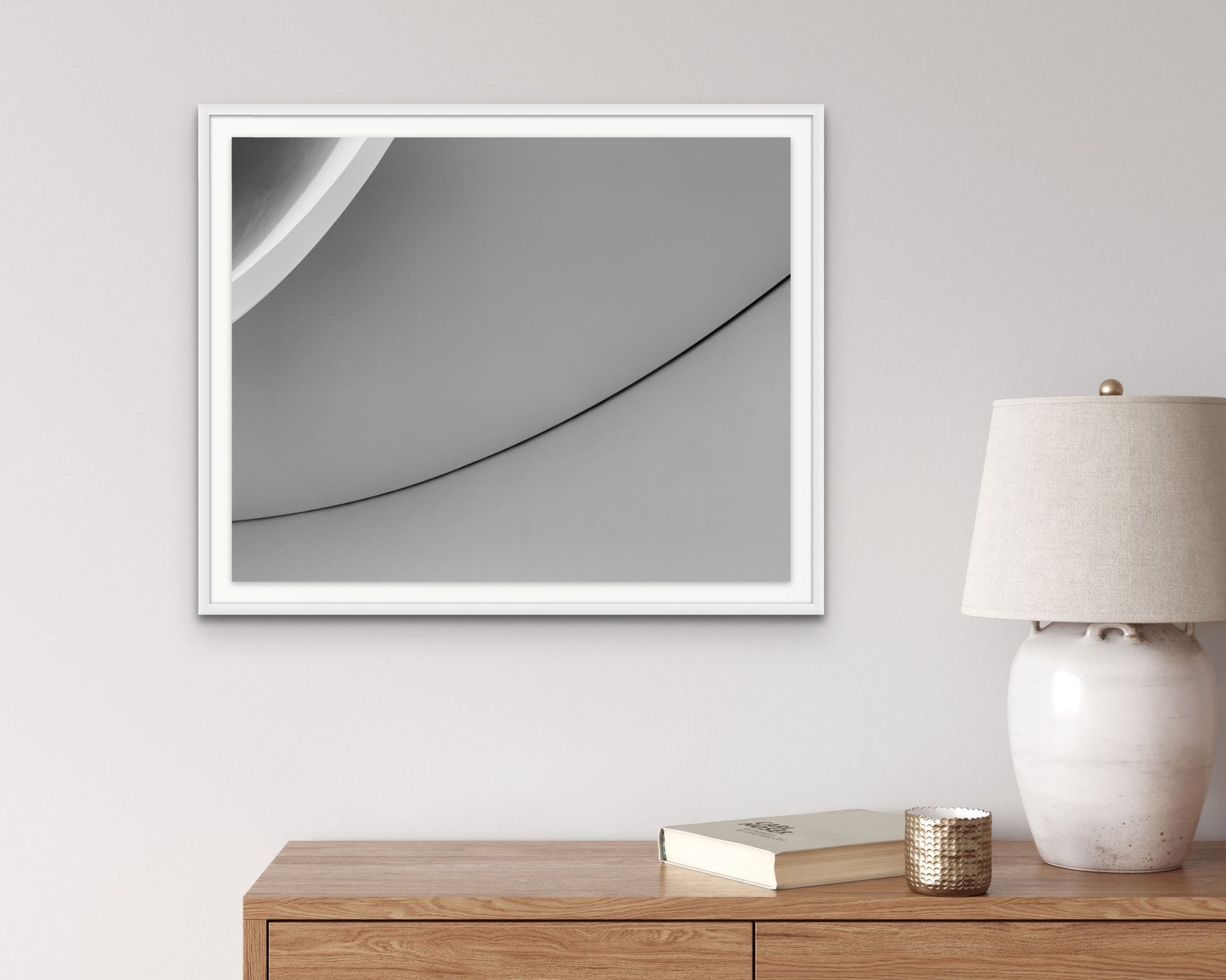 Installed print of Leeum, Samsung Museum of Art No. 2 by Larry Halff